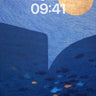 Moonlit Abyss Wallpaper with Whispering Textures wallpaper for iPhone, iPad & Mac