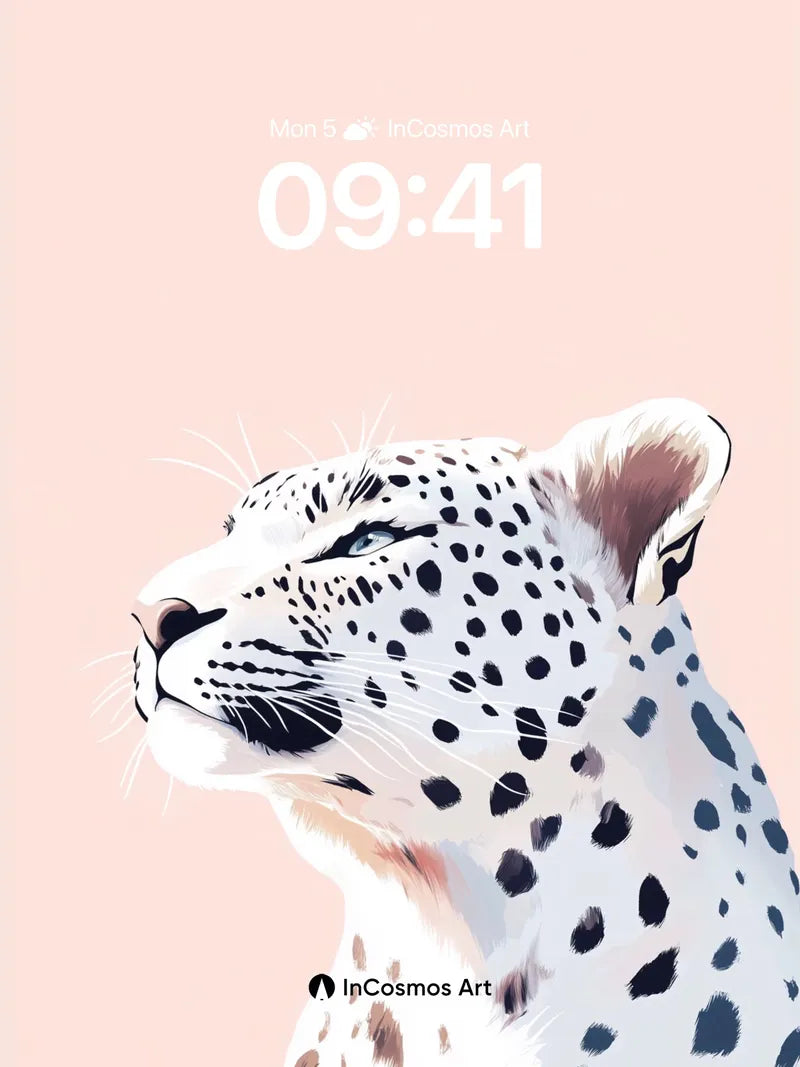 Serenity in Spots Wallpaper with Velvet Gaze