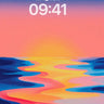Sunset Gradient Flow Wallpaper wallpaper for iPhone, iPad & Mac