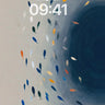 Swirling Fish Ocean Wallpaper wallpaper for iPhone, iPad & Mac