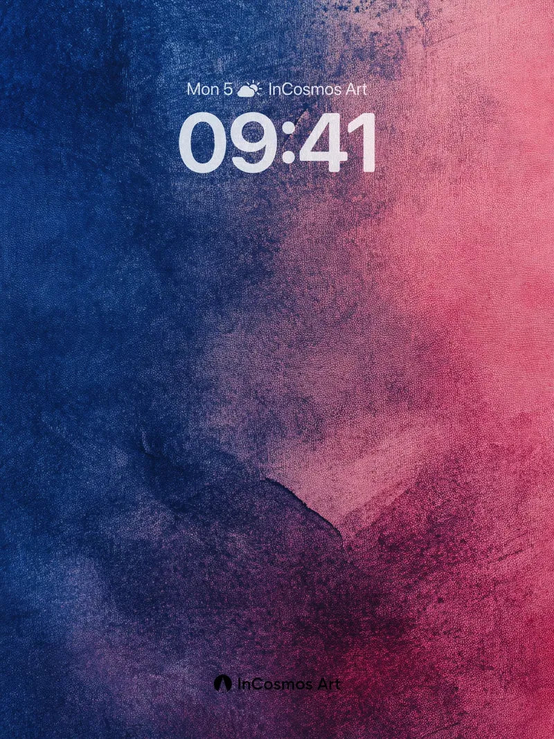 Velvet Storm Wallpaper with Blood-Blue Hues