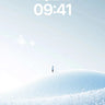 Serenity Bloom Wallpaper with Floating Spheres wallpaper for iPhone, iPad & Mac