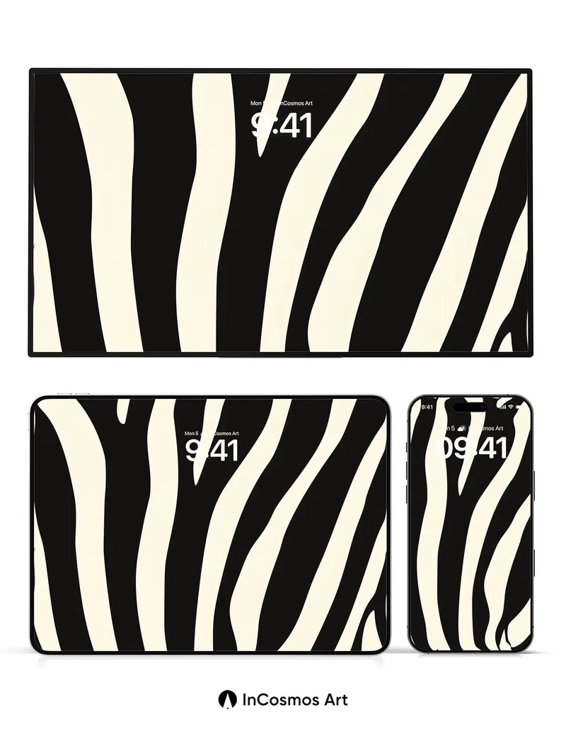 Bold Stride Wallpaper with Wild Contrast