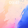 Liquid Horizon Wallpaper with Cosmic Speckles wallpaper for iPhone, iPad & Mac