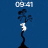Stellar Koala Wallpaper with Floating Island wallpaper for iPhone, iPad & Mac
