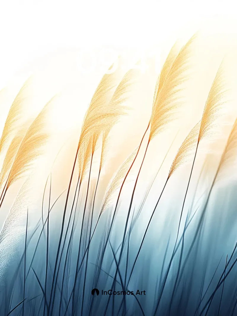 Golden Hush Wallpaper with Whispering Reeds