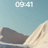 Serenity Dune Wallpaper with Liquid Light wallpaper for iPhone, iPad & Mac
