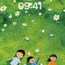 Spring Meadow Children Wallpaper Background