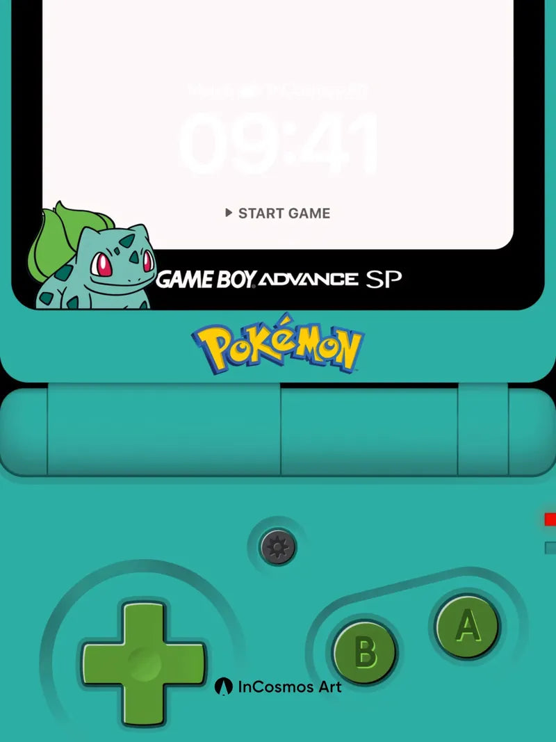 Nostalgic Pixel Glow Wallpaper with Bulbasaur Charm