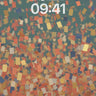 Falling Confetti Wallpaper with Golden Hues wallpaper for iPhone, iPad & Mac