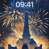 Golden Reverie Wallpaper with Firework Cathedral wallpaper for iPhone, iPad & Mac