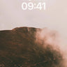 Misty Ridge Wallpaper with Whispering Light wallpaper for iPhone, iPad & Mac