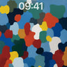 Vibrant Abstract Wallpaper with Dynamic Color Patches wallpaper for iPhone, iPad & Mac