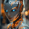 Neon Pulse Wallpaper with Living Circuits wallpaper for iPhone, iPad & Mac
