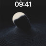 Silent Sphere Wallpaper with Undulating Lines wallpaper for iPhone, iPad & Mac