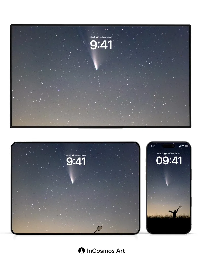 Cosmic Reach Wallpaper with Celestial Net