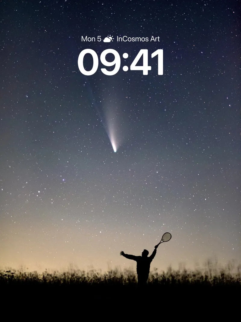 Cosmic Reach Wallpaper with Celestial Net