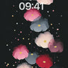 Ethereal Bloom Dark Floral Wallpaper wallpaper for iPhone, iPad & Mac