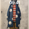 Whimsical Cat Wallpaper with Polka-Dot Coats wallpaper for iPhone, iPad & Mac