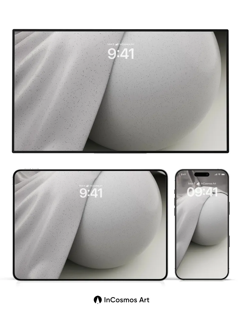 Silken Hush Wallpaper with Dappled Light