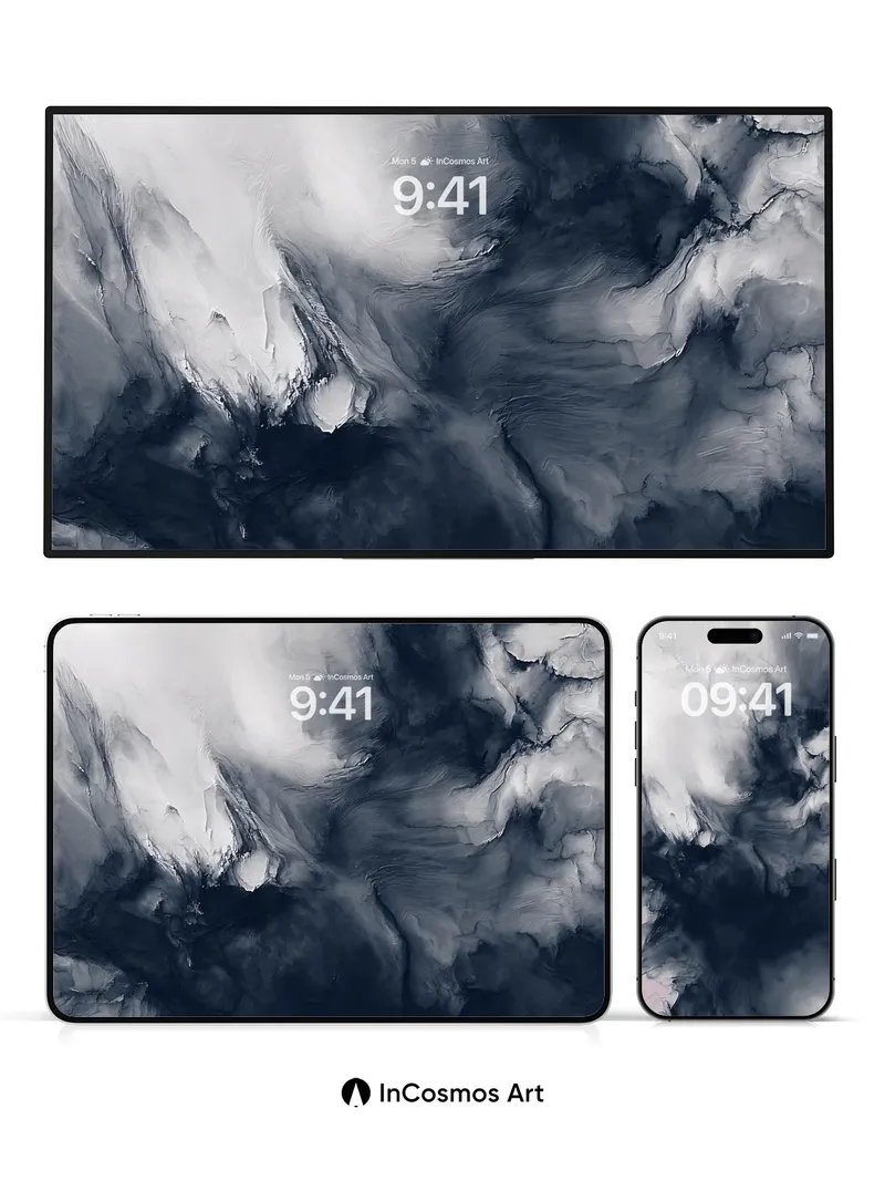 Storm Veil Wallpaper with Ethereal Drift