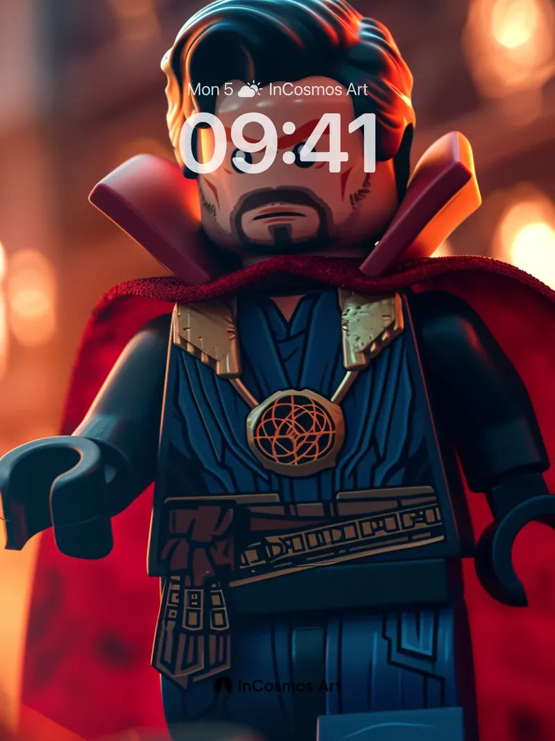 Brick Sorcery Wallpaper with Mystic Light