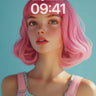 Pink Mirage Wallpaper with Soft Light Trails wallpaper for iPhone, iPad & Mac