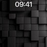 Shadowed Grid Wallpaper with Floating Depth wallpaper for iPhone, iPad & Mac