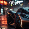 Neon Pulse Wallpaper with Rain-Slicked Reflections wallpaper for iPhone, iPad & Mac