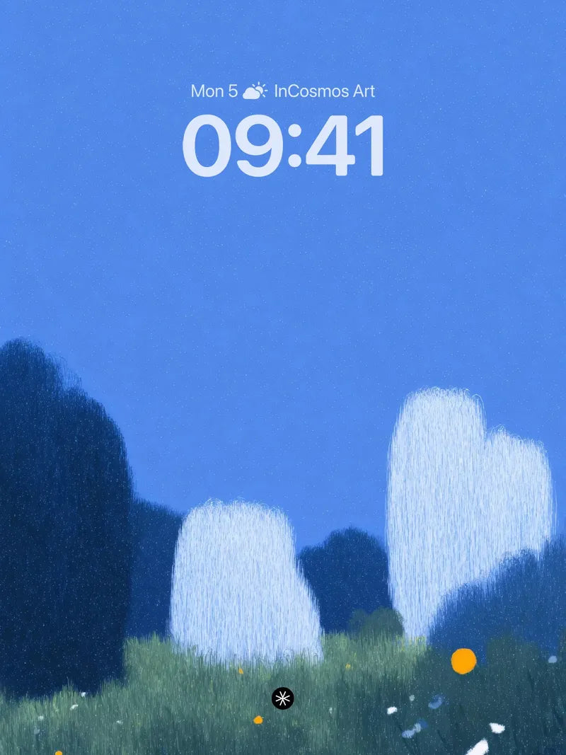 Serene Meadow Whisper Wallpaper wallpaper for iPhone, iPad & Mac