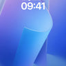 Serenity Fold Wallpaper with Ethereal Light wallpaper for iPhone, iPad & Mac
