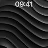 Silent Wave Wallpaper with Deep Shadow Grooves wallpaper for iPhone, iPad & Mac