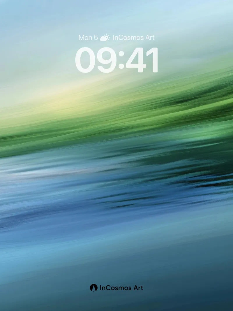 Whispering Horizon Wallpaper with Ethereal Blur