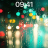 Neon Rainfall Wallpaper with Glass Tears wallpaper for iPhone, iPad & Mac