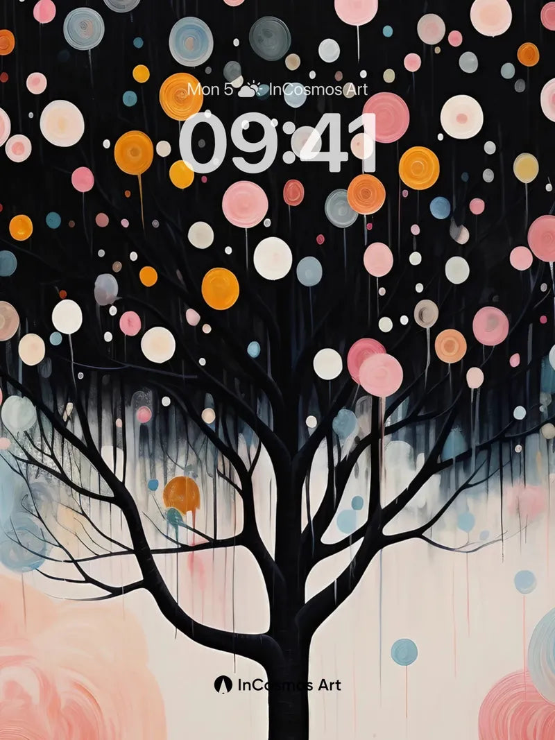 Whispering Constellation Wallpaper with Midnight Owl