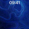 Deep Currents Wallpaper with Luminous Trails wallpaper for iPhone, iPad & Mac