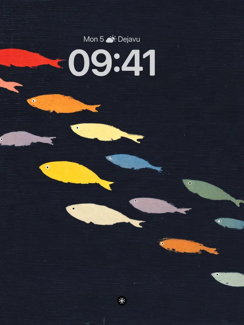 Minnow School Obsidian Background