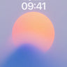 Serene Horizon Wallpaper with Soft Gradient Hues wallpaper for iPhone, iPad & Mac