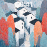 Cobalt Village Wallpaper with Autumn Veil wallpaper for iPhone, iPad & Mac