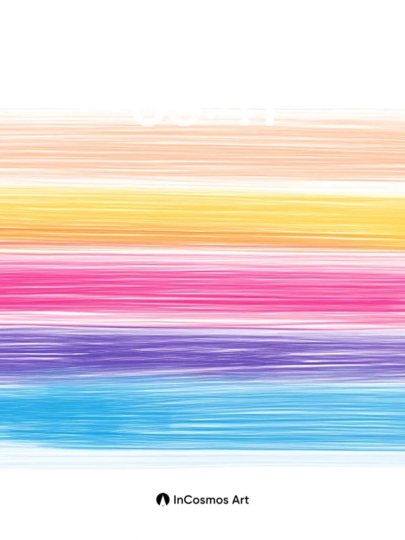 Whispering Rainbow Wallpaper with Soft Blur