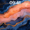 Luminous Agate Wallpaper with Golden Veins wallpaper for iPhone, iPad & Mac