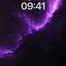 Cosmic Veil Wallpaper with Electric Nebula wallpaper for iPhone, iPad & Mac