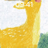 Golden Whisper Wallpaper with Velvet Antlers wallpaper for iPhone, iPad & Mac