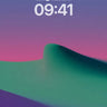 Serenity Wave Wallpaper with Ethereal Hues wallpaper for iPhone, iPad & Mac