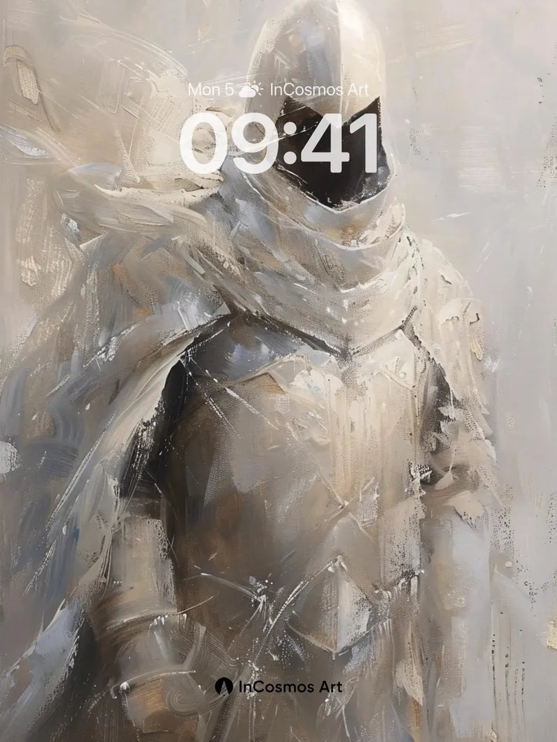 Silent Sentinel Wallpaper with Whispering Armor wallpaper for iPhone, iPad & Mac