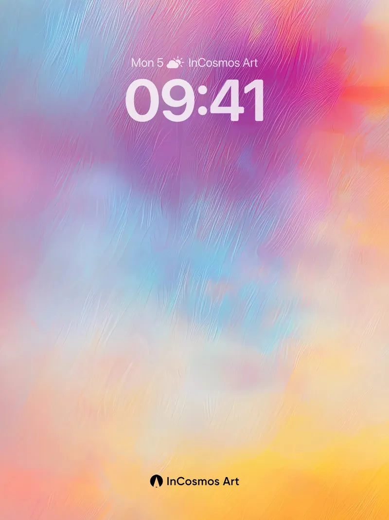 Luminous Veil Wallpaper with Whispering Hues