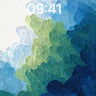 Oceanic Flow Abstract Wallpaper wallpaper for iPhone, iPad & Mac