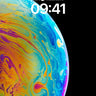 Cosmic Soap Bubble Wallpaper with Rainbow Veins wallpaper for iPhone, iPad & Mac