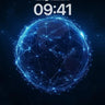 Cosmic Web Wallpaper with Starlight Nodes wallpaper for iPhone, iPad & Mac