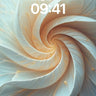 Serene Spiral Wallpaper with Golden Veins wallpaper for iPhone, iPad & Mac